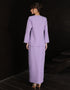 BAJU KURUNG KEDAH AGNES (LILAC)